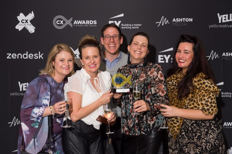 The Suncorp team - winner of the Best Employee Experience Initiative