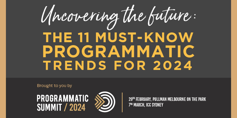 Programmatic Trends report banner