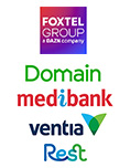 Foxtel Domain Medibank Ventia Rest